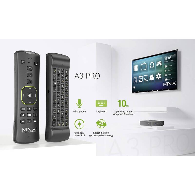 MINIX U8K-ULTRA 8K UHD Streaming Box mit KI Upscaler und 128 GB Speicher - 4897016411984