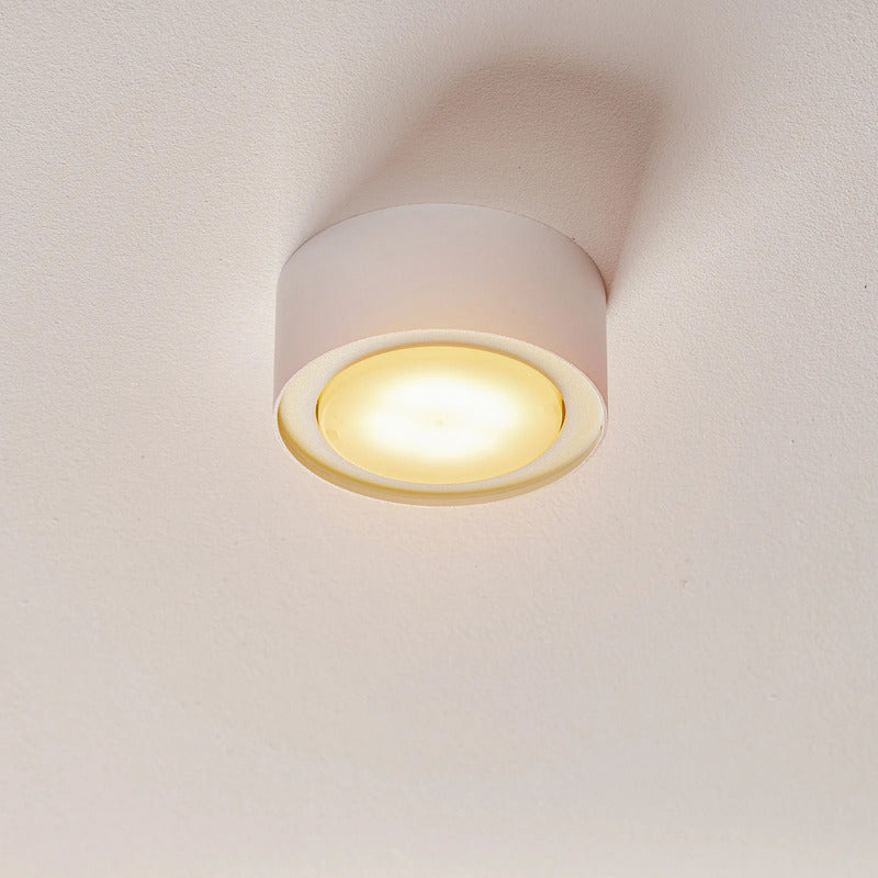 Nowodvorski-Lighting Deckenspot Flea LED Strahler dimmbar weiß Stahl Ø10cm 4,5cm - 5903139820295