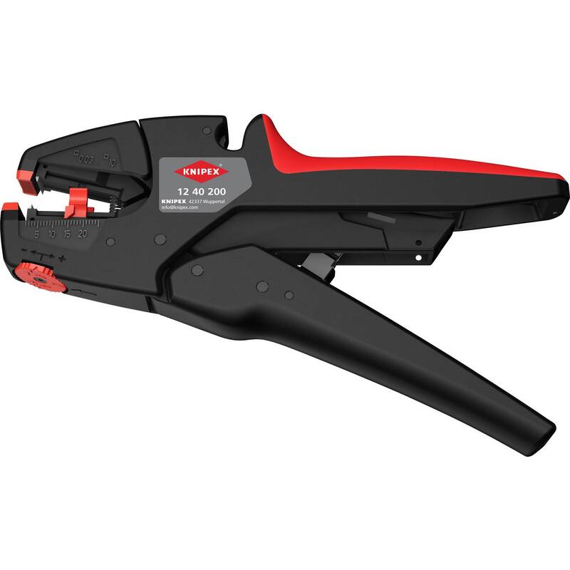 Knipex 12 40 Automatische Abisolierzange 0,03-10 mm² für Elektroarbeiten - 4003773040262