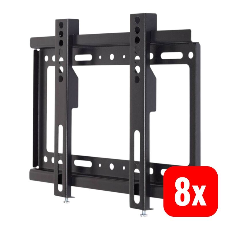SPEAKA TV-WH SLIM FIX 14Z-42Z Wandhalterung 25kg schwarz VESA 75-200mm - 4016138873986