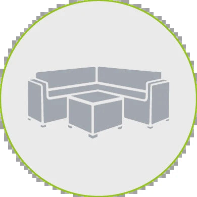 Gartenbank Sanremo2 Sitzer Bank aus Tannenholz und Gusseisen wetterfest stabil - 4260565520771