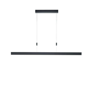 B-Ware Hell Led Hängeleuchte Delta Hängelampe Deckenleuchte 130cm Lampe Leuchte Schwarz