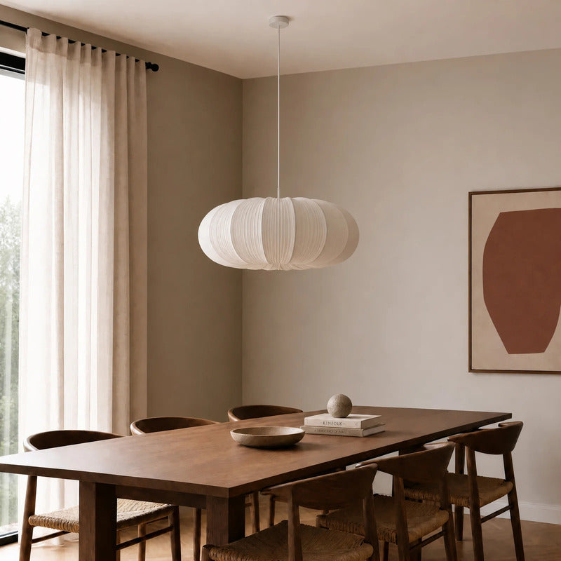 Lindby Hängeleuchte Marielle LED Pendelleuchte dimmbar weiß Ø55cm 3xE27 21cm - 4255830913525