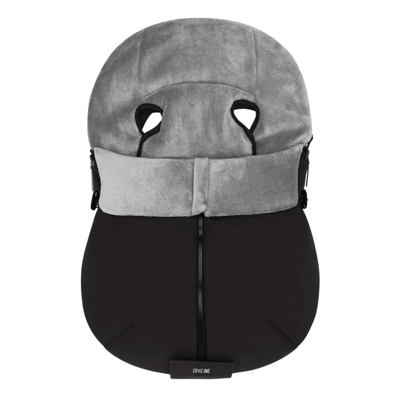 LITTLE ONE Winterfußsack Babyschlafsack Fußsack Kinderwagen Ice Blau - 9120123449218