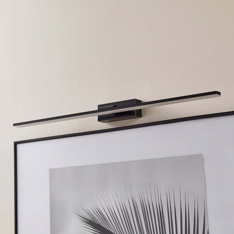 Miroir Wandleuchte Wandlampe LED Leuchte schwarz warmweiß Aluminium Kunstst249 - 5903148515090