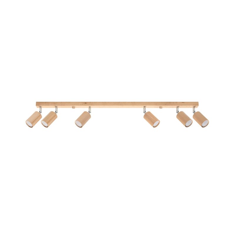 Envostar Peach Puff Deckenspot Holz Zylinder Deckenlampe Deckenleuchte Spot - 4251911783261