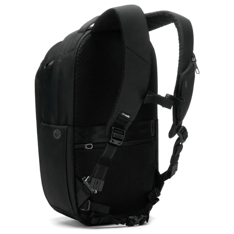 Pacsafe Notebook Rucksack V 26L Tour schwarz wasserabweisend mit RFID Schutz - 0688334009632