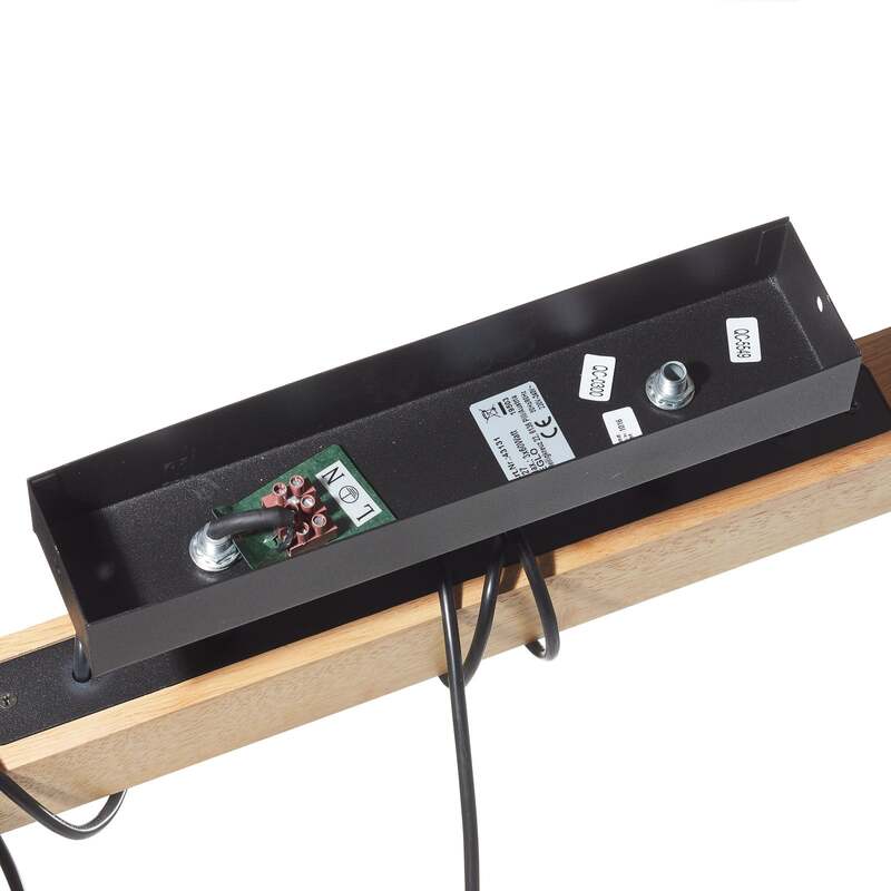 Deckenleuchte Townshend 5 schwarz creme 3 Käfigschirme E27 60W IP20 55cm - 9002759440749