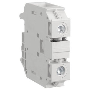 3x B-Ware Hager Durchgangsklemme Reihenklemme Klemme 124 A Schrauben Grau KXB35LH 3 Stück