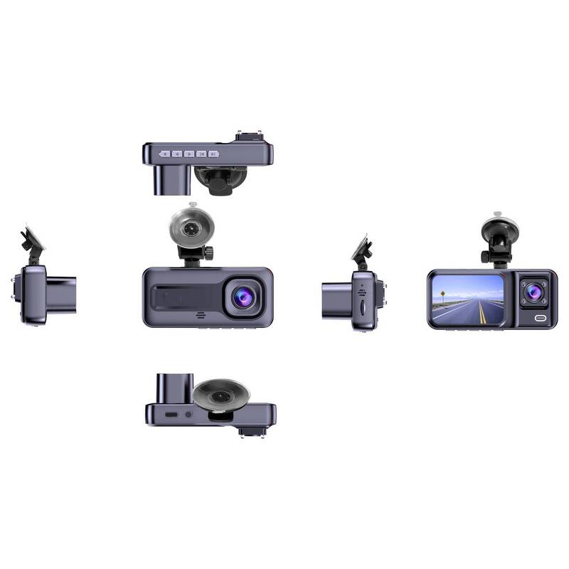 Denver CCT-2500 Dashcam Doppelkamera 1080P G-Sensor 2 Zoll Bildschirm - 5706751081538