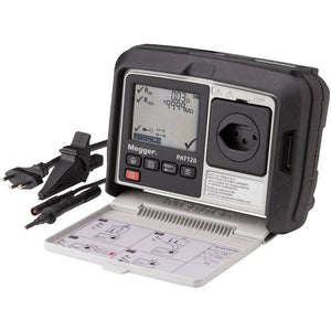 D-Ware Megger PAT120 Gerätetester VDE-Norm 0701-0702 Messgeräte Testgerät Prüfgerät