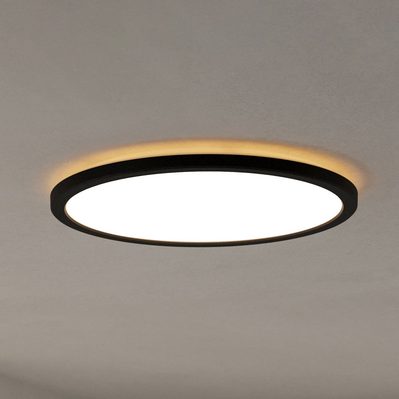 EGLO connect Deckenlampe Rovito-Z LED dimmbar schwarz RGB Farbwechsel Ø39cm - 9008606329717