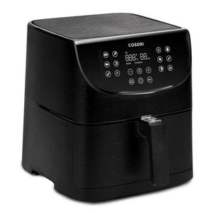 B-Ware Cosori Heißluft-Fritteuse Airfryer App steuerbar Schwarz Smart Touchdisplay 5,5L