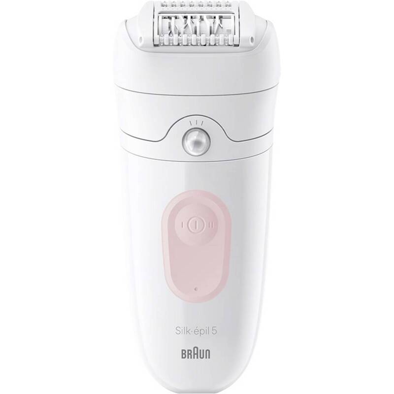 Braun Epilierer Silk-epil 5-060 SensoSmart Akku Nass/Trocken 28 Pinzetten Weiß - 7500435225014