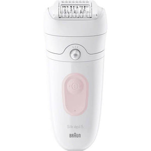 B-Ware Braun Epilierer Silk-epil 5-060 SensoSmart Akku Nass/Trocken 28 Pinzetten Weiß