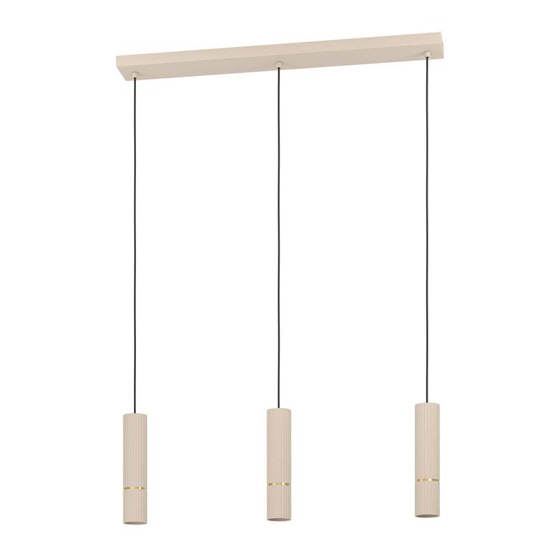 Hängeleuchte Caminia Pendelleuchte Lampe sandfarben Länge 77 cm SIEHE TEXT/FOTO - 9008606312498