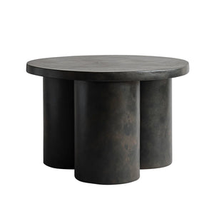 B-Ware 101 Copenhagen Beistelltisch Tisch Big Foot coffee braun niedrig H 43 cm Ø 65 cm