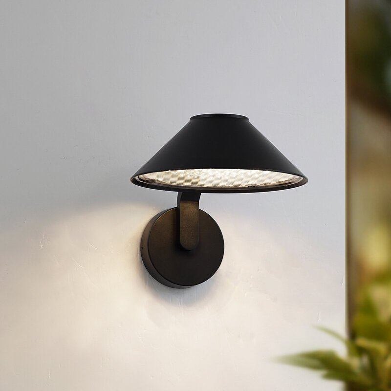Lindby Wandlampe Wandleuchte LED Capelo schwarz Aluminium pulverbeschichtet - 4251911799187