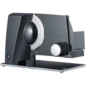 B-Ware Graef Allesschneider Küchenmaschine S 12002 Schwarz Edelstahl 170W 20cm