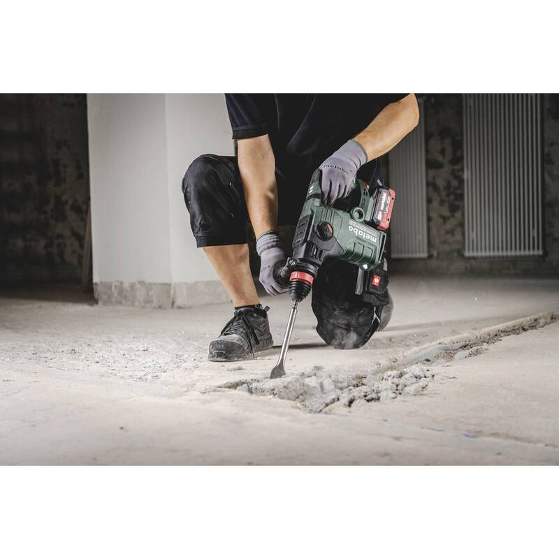 Metabo Akku-Kombihammer KH 18 LTX BL 35 Q SDS-Plus Bohrhammer 18V 4,2J grün - 4061792264243