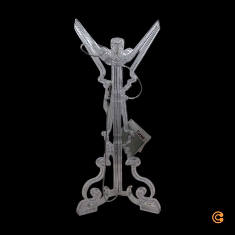 Kartell Tischleuchte Bourgie LED Lampe dimmbar Designer transparent 78cm - 8058967307566