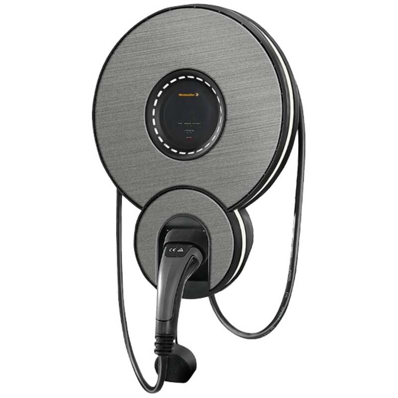 Weidmüller Wallbox Typ 2 Mode 3 16A 11kW Elektrofahrzeug Ladegerät IP54 5m - 4064675055747
