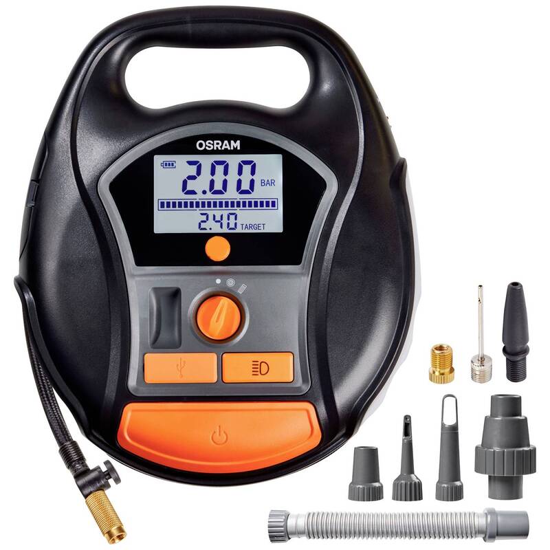 OSRAM Akku-Luftkompressor TYREinflate 6000 max. 5,5 bar 45 l/min DEFEKTWARE - 4062172294515