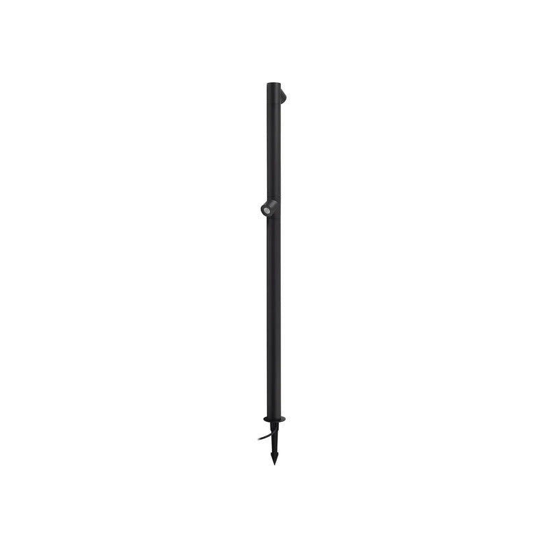 Lindby Wegeleuchte Gartenlampe LED Luzian anthrazit Erdspieß Eisen Glas 120cm - 4251911785135
