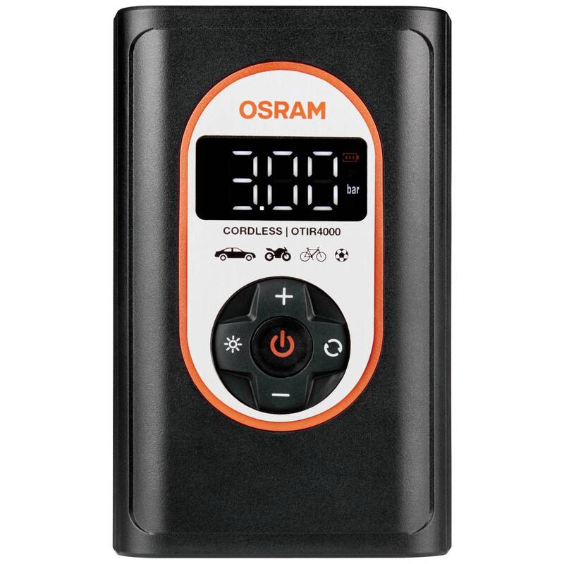 Osram Automotive Kompressor Reifenfüller TYREinflate 4000 8.3 bar kabellos - 4062172306294