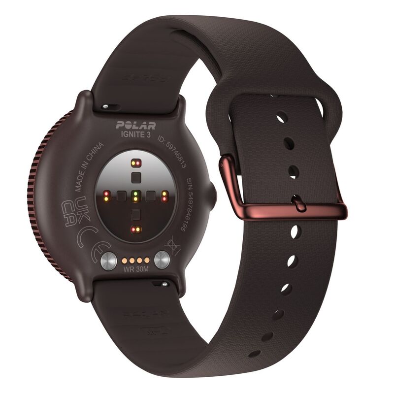 Polar Ignite 3 Uhr Smartwatch Sportuhr Laufuhr Fitnessuhr AMOLED brown copper - 0725882062525