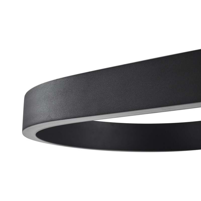 Lucande Smart LED Hängeleuchte Pendelleuchte Melinay schwarz CCT Tuya - 4255830900327