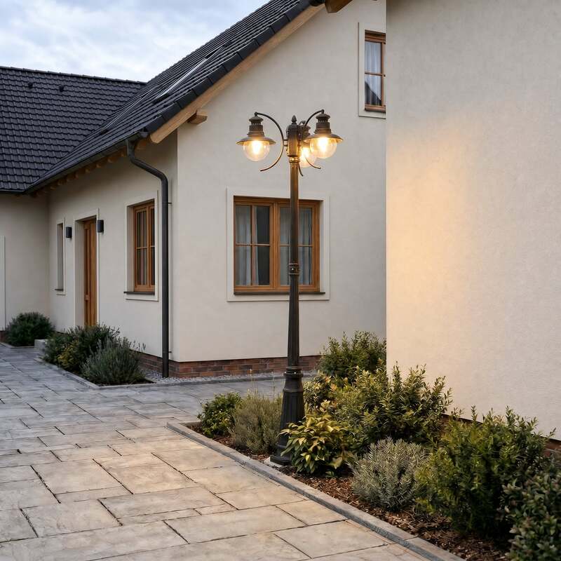 Lindby Kandelaber Eddie Gartenleuchte Gartenlampe Lampe Leuchte SIEHE TEXT/FOTO - 6291105704311