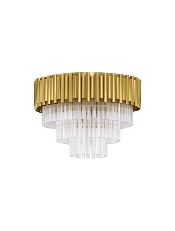 Nova Luce Deckenleuchte Deckenlampe MAGNOLIA Gold E14 LED 6-fach dimmbar 50 cm - 5212017435002