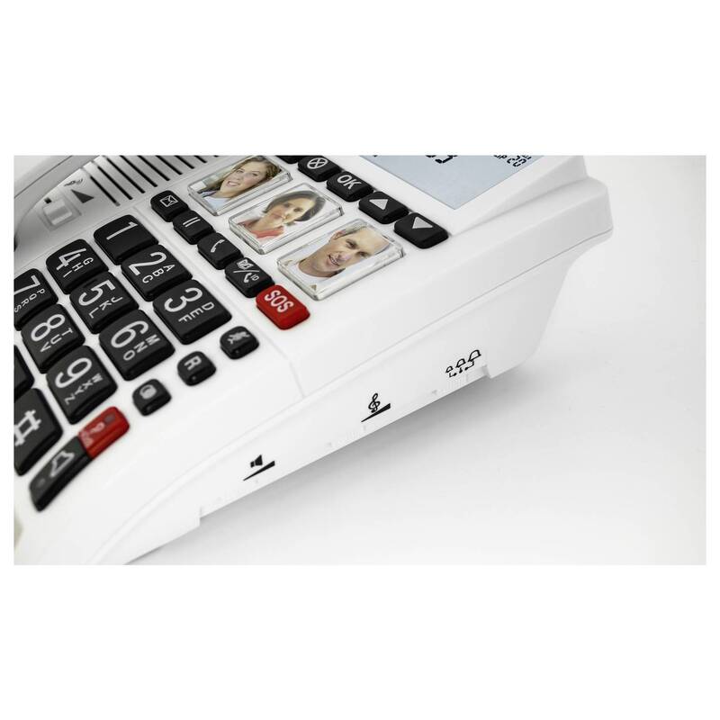Geemarc CL610 Schnurgebundenes Seniorentelefon Tasten Festnetztelefon Telefon363 - 3521350030044