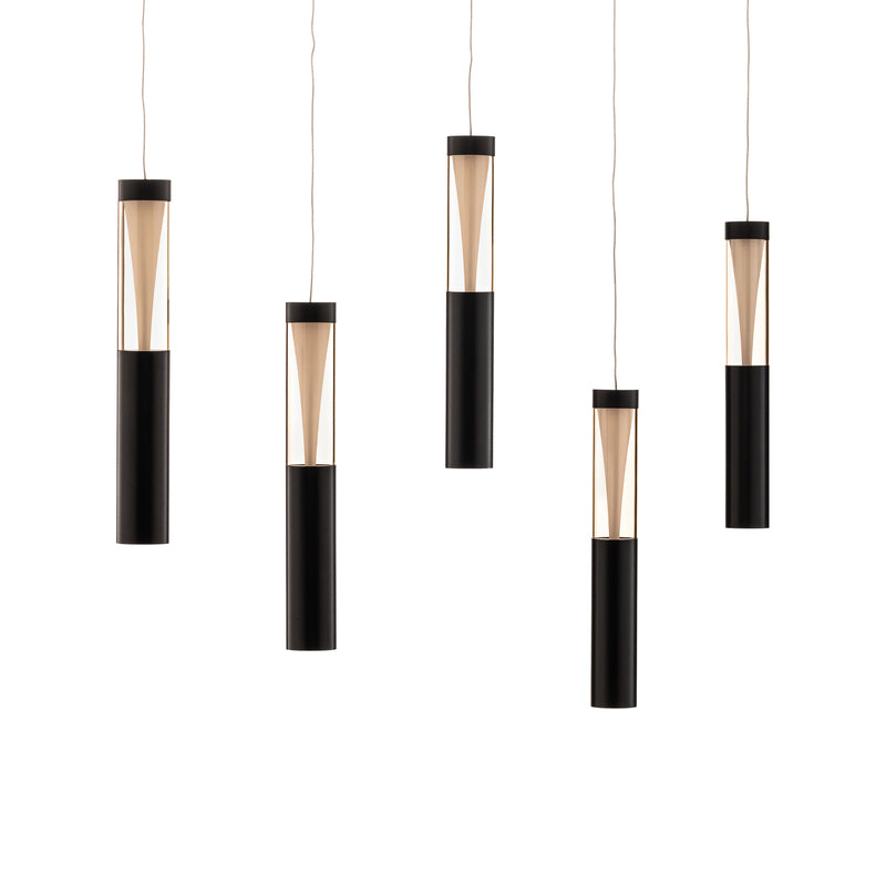 Lucande Pendelleuchte Pendellampe LED schwarz Danson Esszimmer Küche Wohnzimm270 - 4251911752731