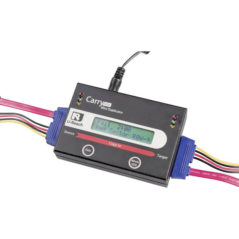 Renkforce 1fach Festplatten Kopierstation IQ 112 SATA 90MB/s - 4016138819441