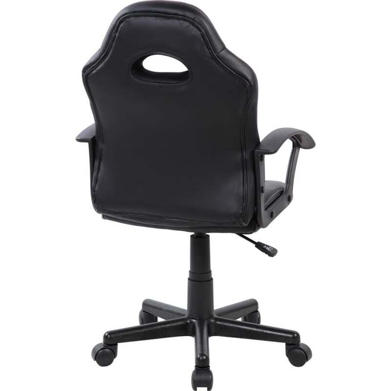 Rocada Gamingstuhl BASIC Kunstleder rot ergonomisch Stuhl für Gamer Homeoffice - 8427951912206