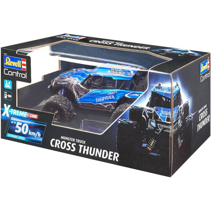 Revell Control 24831 X-Treme Cross Thunder RC Einsteiger Modellauto Elektro Bugg - 4009803248318