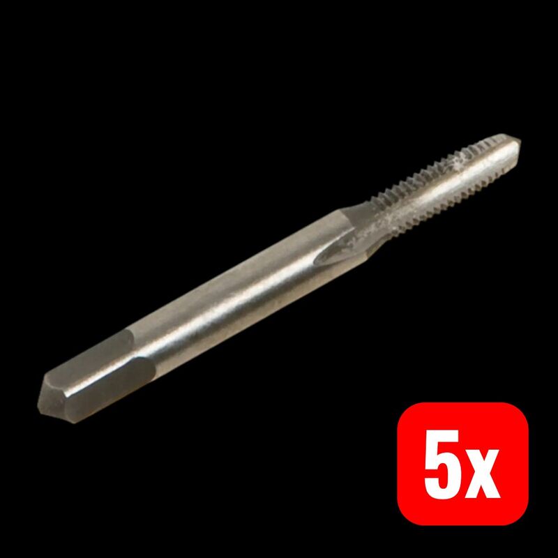 LUX-TOOLS Gewindebohrer HSS M10 Einschnitt-Gewindebohrer für Stahl präzise - 4007875086661