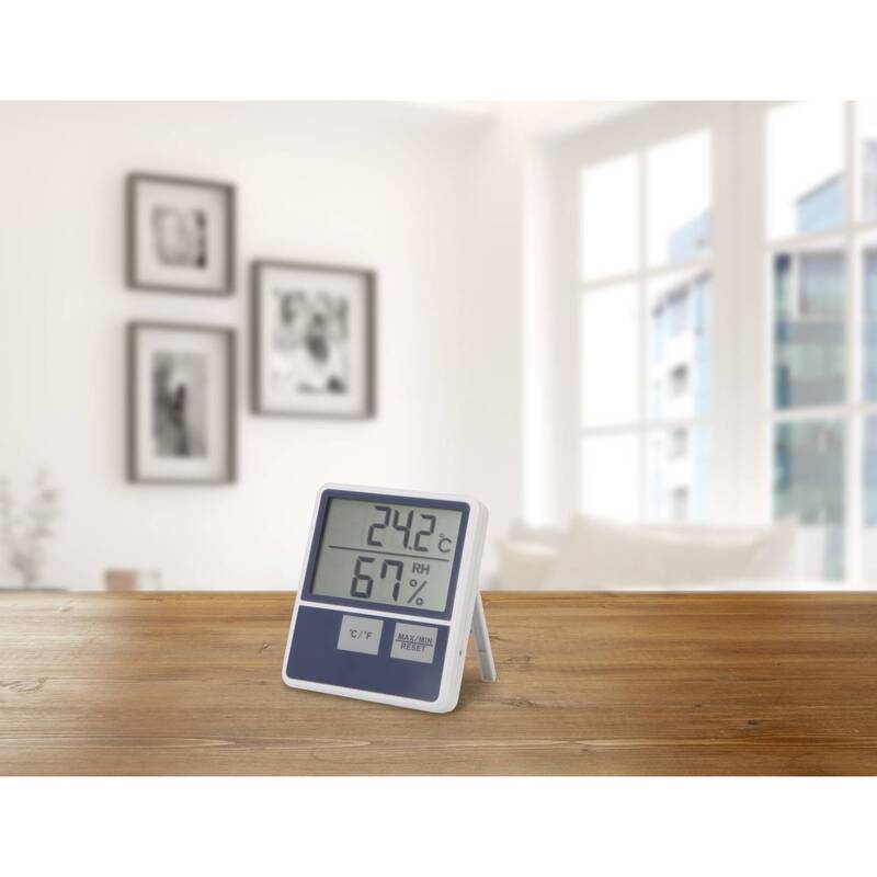 BTTH-1014 Innen Thermo Hygrometer Temperatur Luftfeuchte Weiß Digital 2 STÜCK - 4064161201535