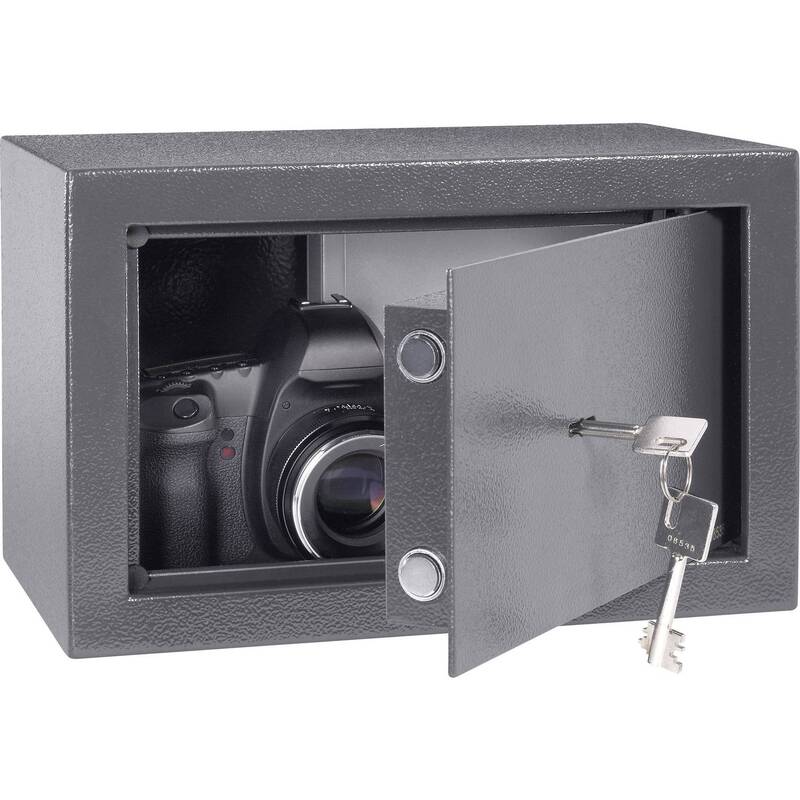 Sygonix Schlüsseltresor Schlüsselschloss 9.3l anthrazit 310x200mm Tresor - 4064161204758