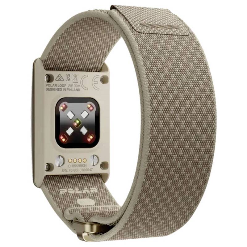 Polar Fitness-Tracker LOOP GEN2 Herzfrequenzzonen Schlafanalyse S/L Sand 170mAh - 0725882069654