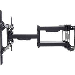 B-Ware Manhattan Full-Motion 90  TV Wall Mount  up to 165 Lbs.; Tilt  Swivel and Level; Black