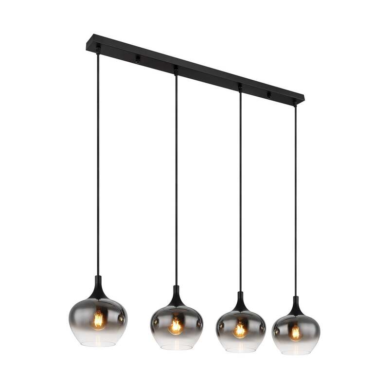 Globo Maxy Hängelampe Lampe Pendelleuchte Glas rauchgrau SIEHE TEXT/FOTO - 9007371432400