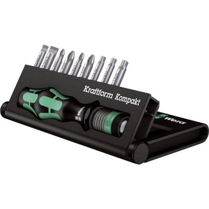 B-Ware Wera Bit-Set Kraftform Kompakt 10 05056653001 10-teilig Schlitz Kreuzschlitz