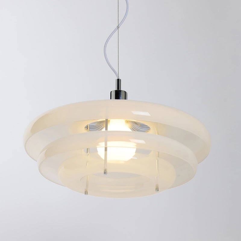 MARKET SET Hängeleuchte Sunset Ø 45cm Pendelleuchte Lampe dimmbar nebelweiß - 3188000803115