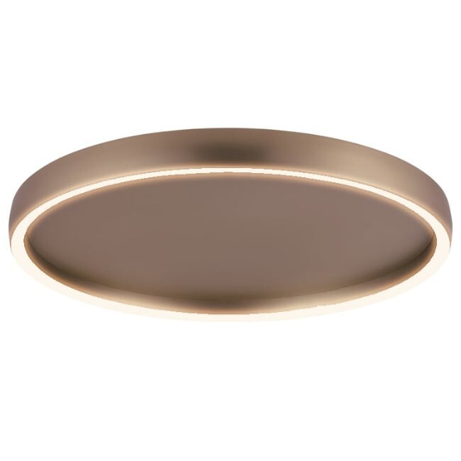 Modern Minimalistische Plafondlamp Trabuco 1-lichts Bruin - 9008606359936
