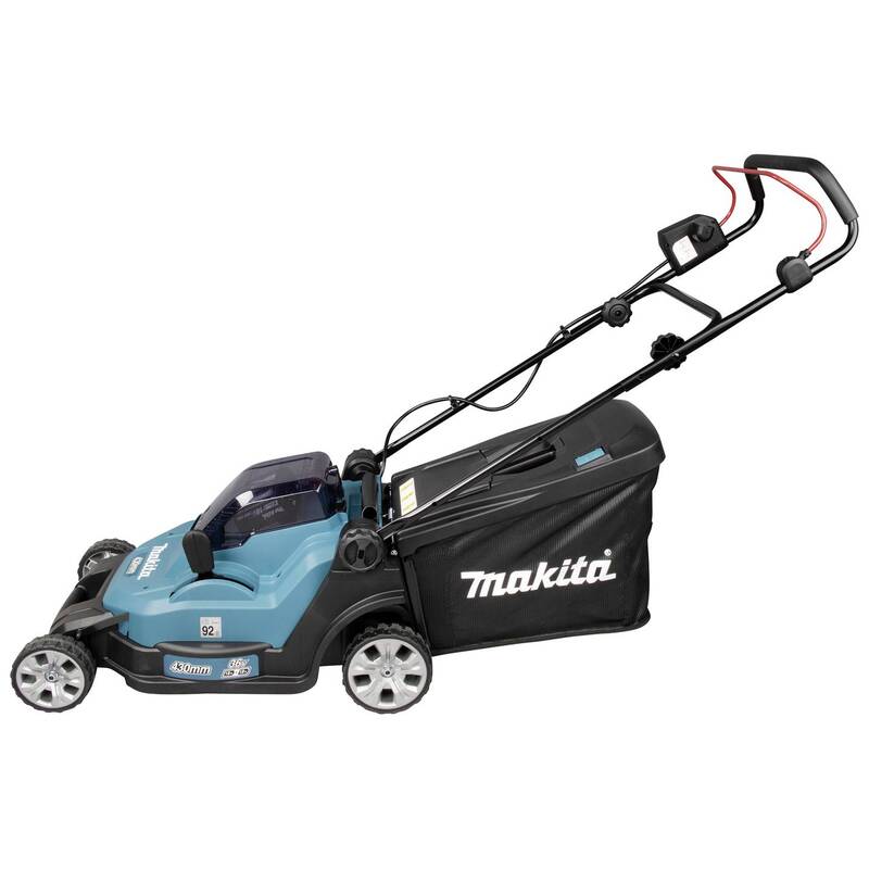 Makita Rasenmäher Akku-Rasenmäher DLM432PT2 Mäher 18 V 2 Akkus 43 cm Mäher - 88381891202