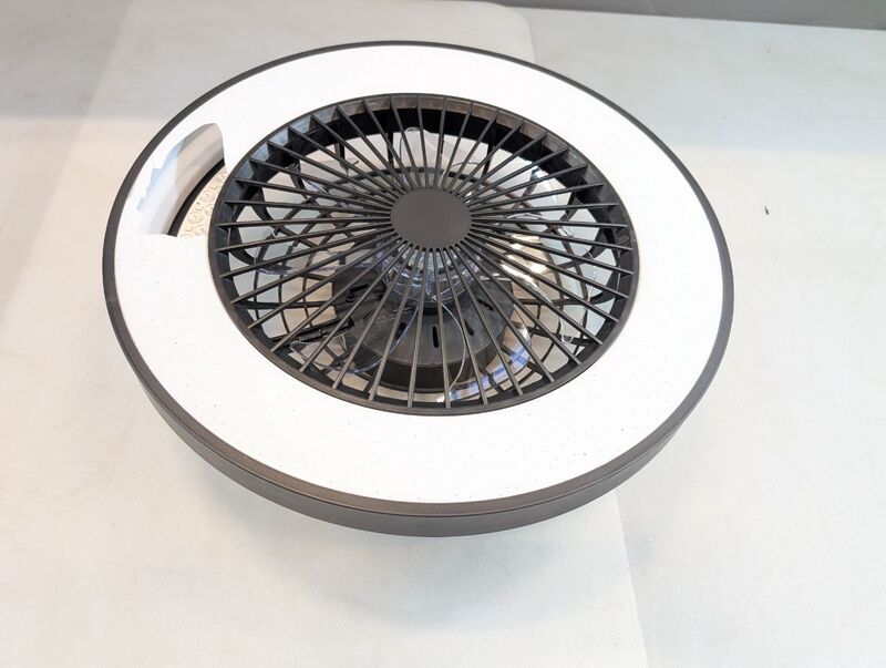Mazzaro Deckenleuchte Lampe LED Ventilator RGB Kunststoff Wohnzimmer Beleuchtung - 4004353428449