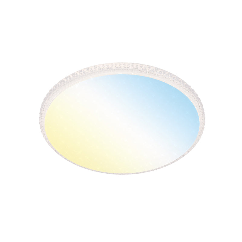 Deckenleuchte Lampe Briloner LED Style Fernbedienung weiß Metall Kunststoff - 4002707365532